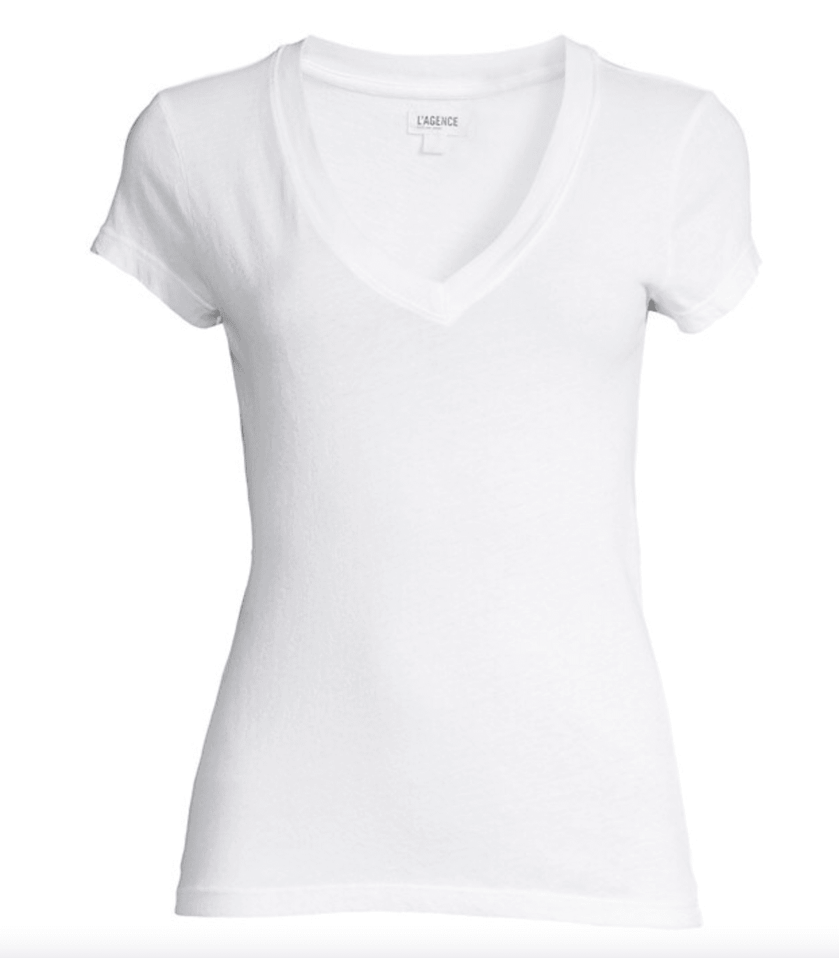 Becca V-neck Cotton Tee