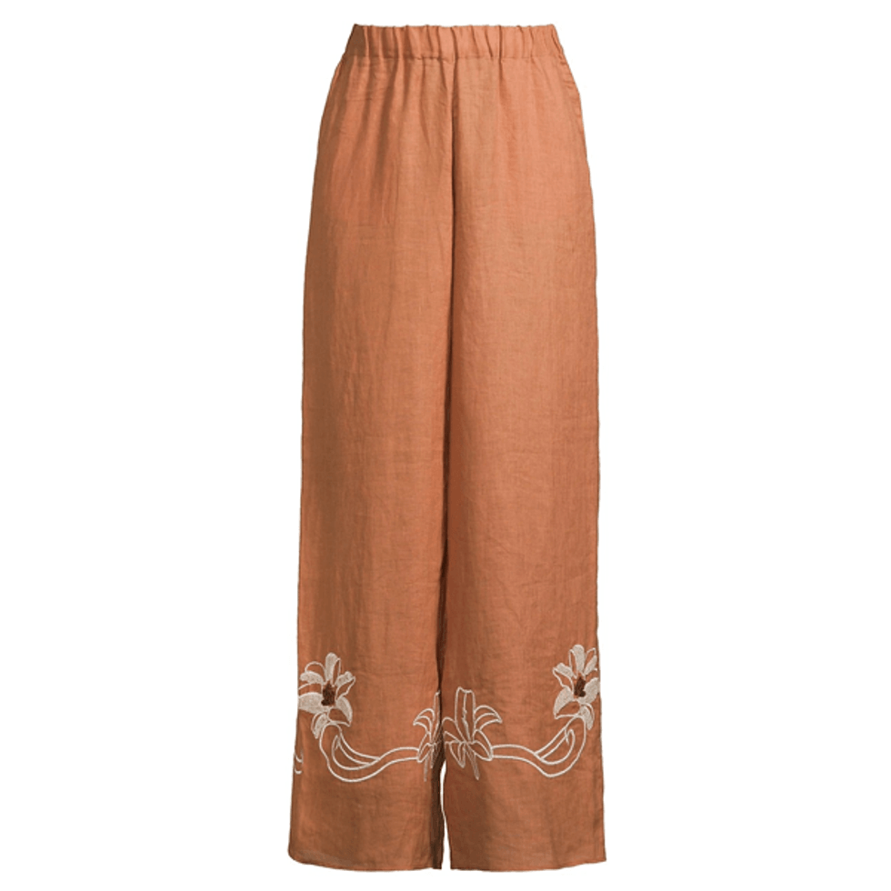 Athenas Linen Cover-Up Pants