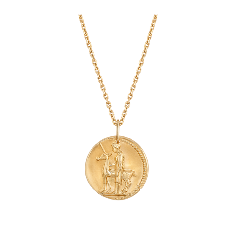 Zodiaque Medal Virginis Necklace