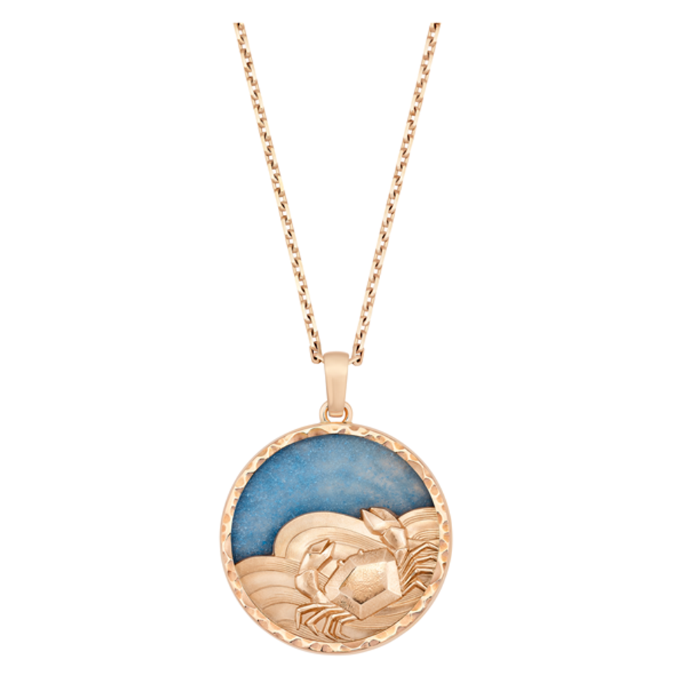 Zodiaque Long Cancri Necklace