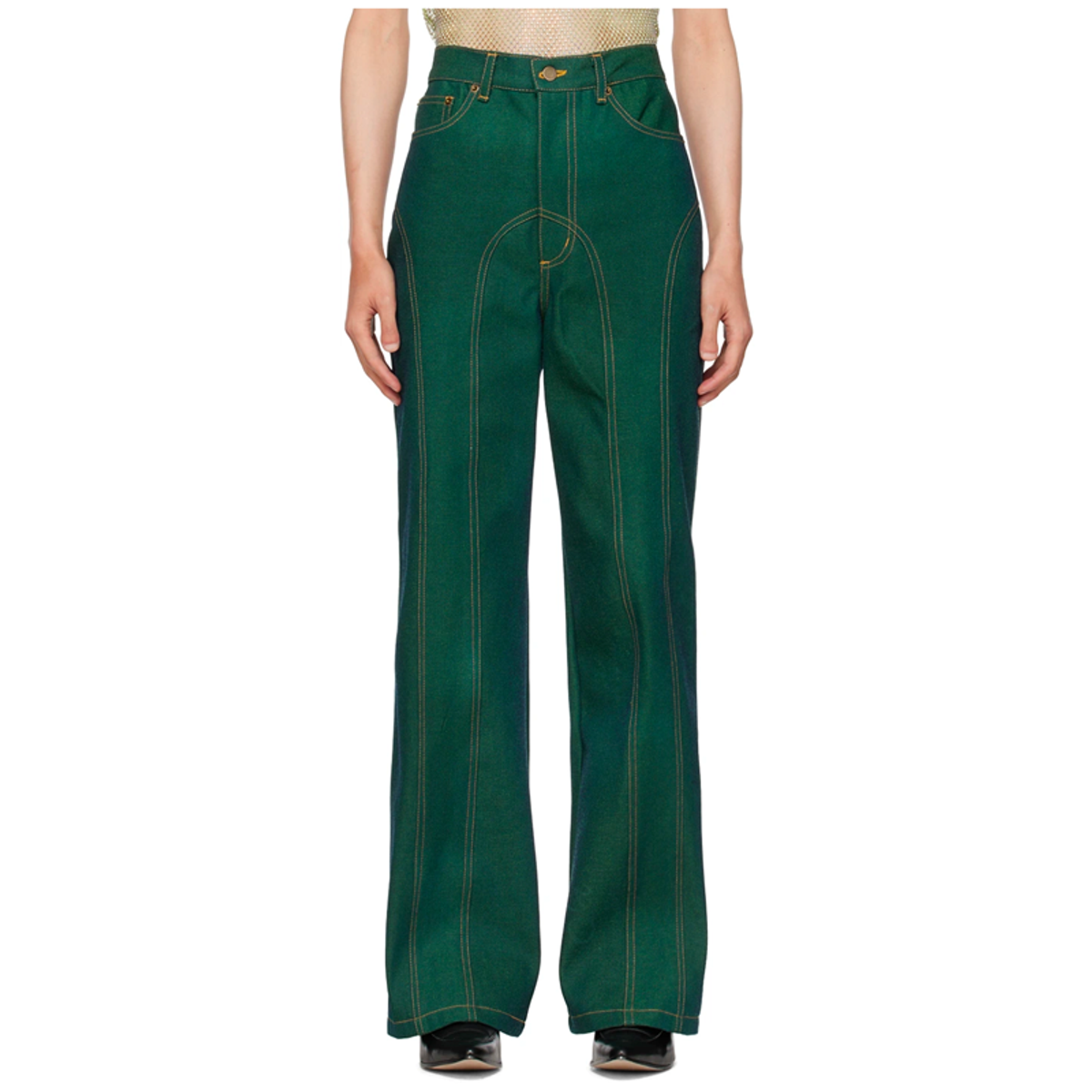 SSENSE Exclusive Green Jeans