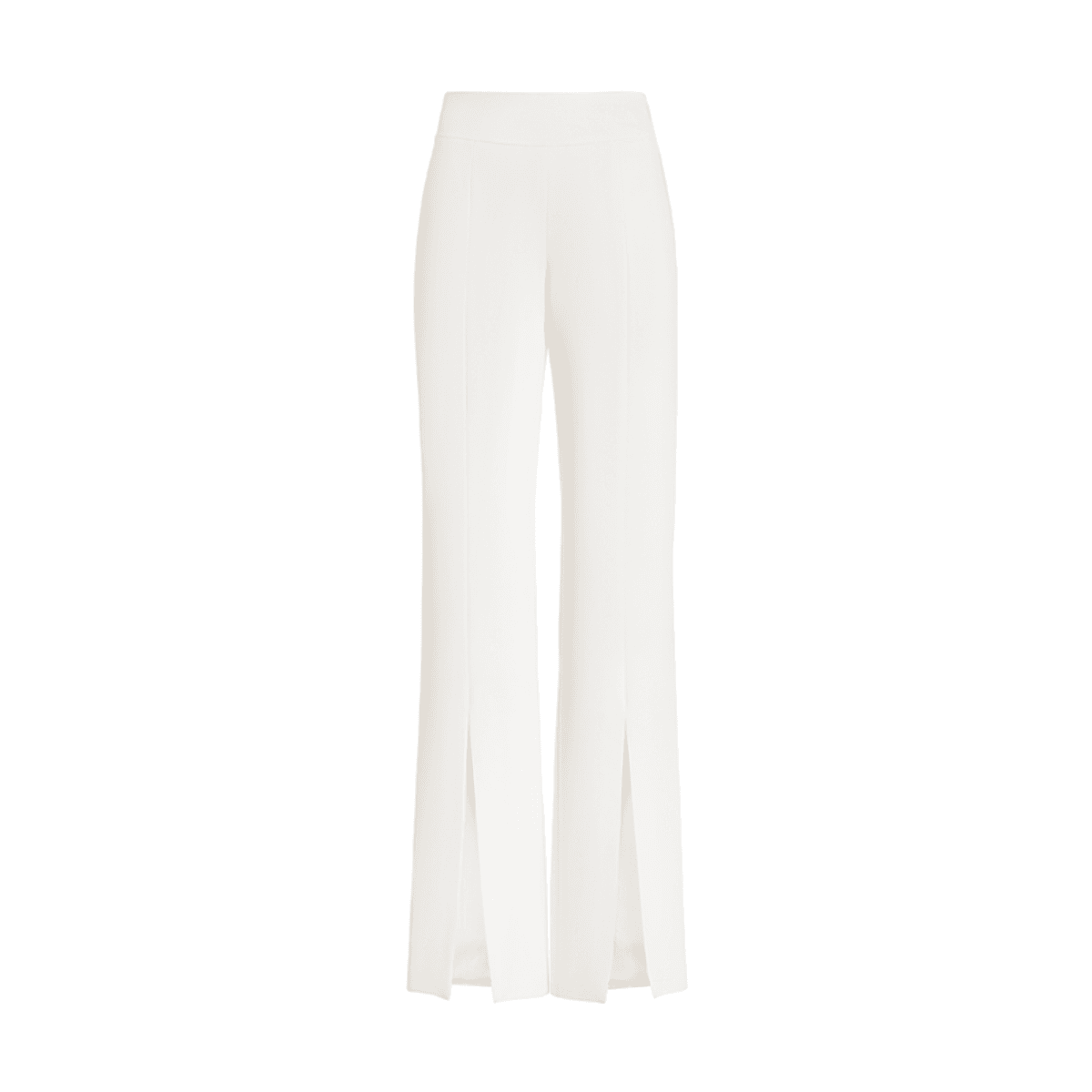 High-Rise Crepe Straight-Leg Pants