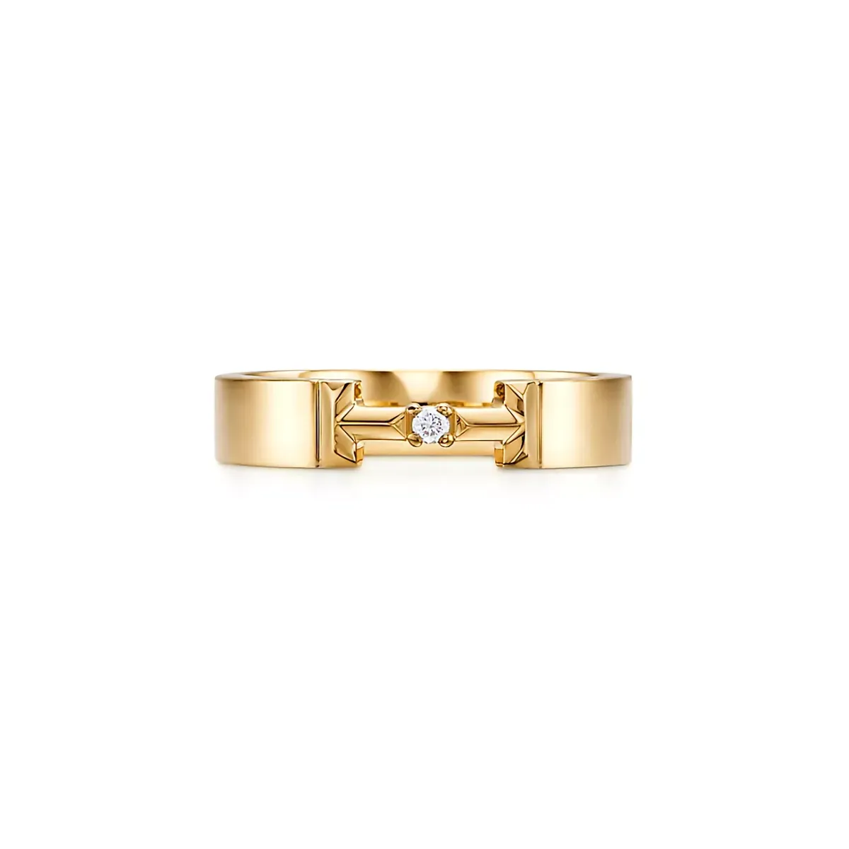 True Diamond Link Ring