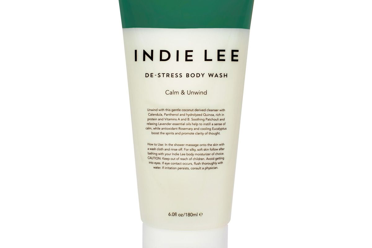 indie lee de stress body wash