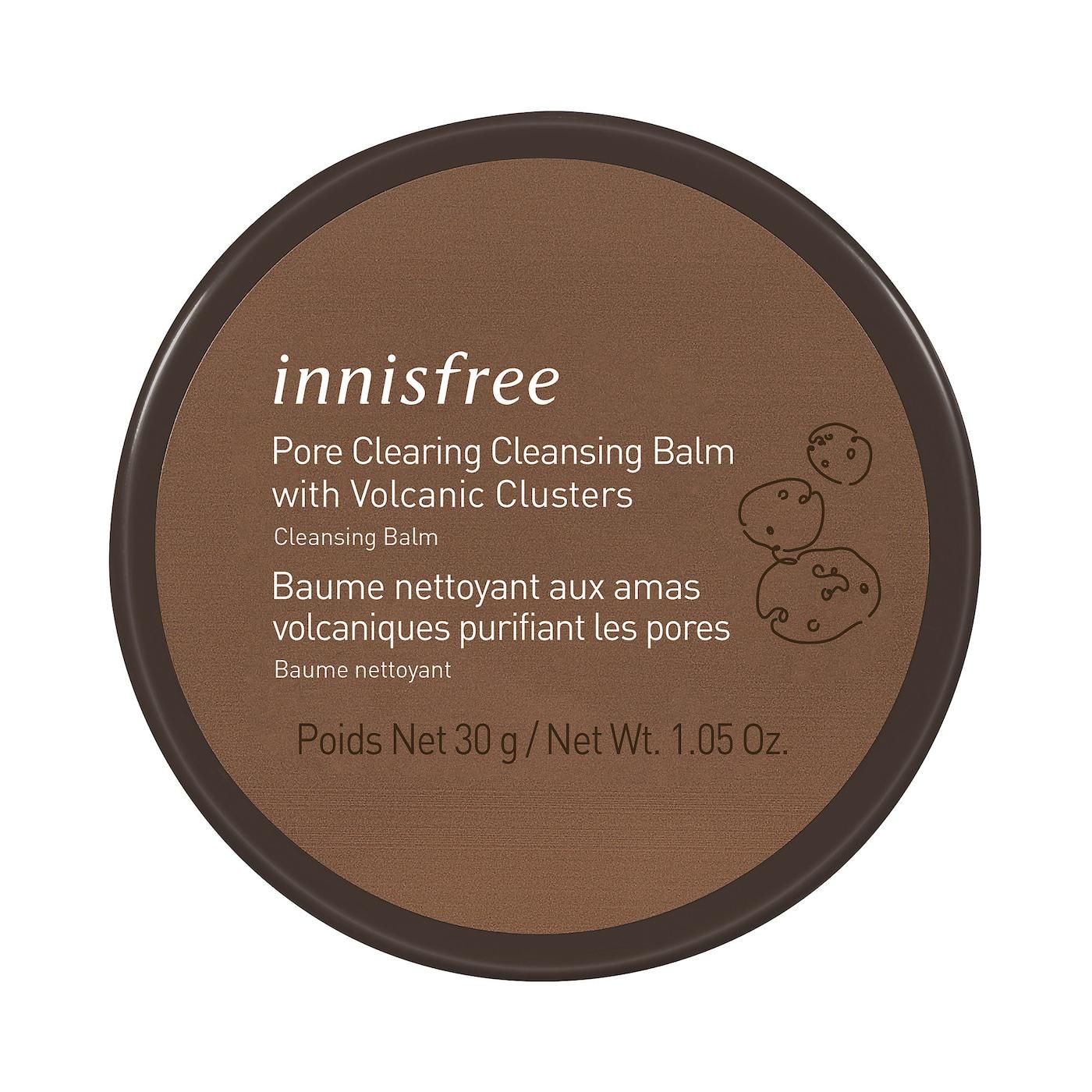 innisfree pore clearing volcanic cleansing balm