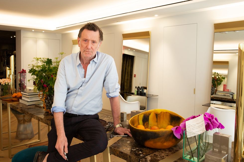 inside david mallet new york salon