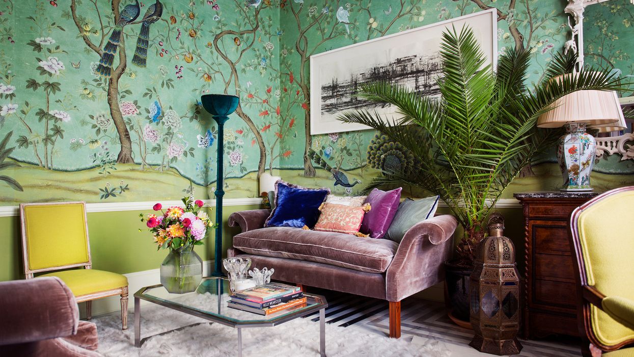 inside de gournay sisters london apartment