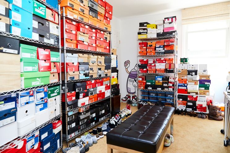 B&A: A Closet Makeover with an Impressive Shoe Collection