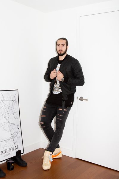 Inside New York Ranger Mika Zibanejad's Sneaker-Filled Closet