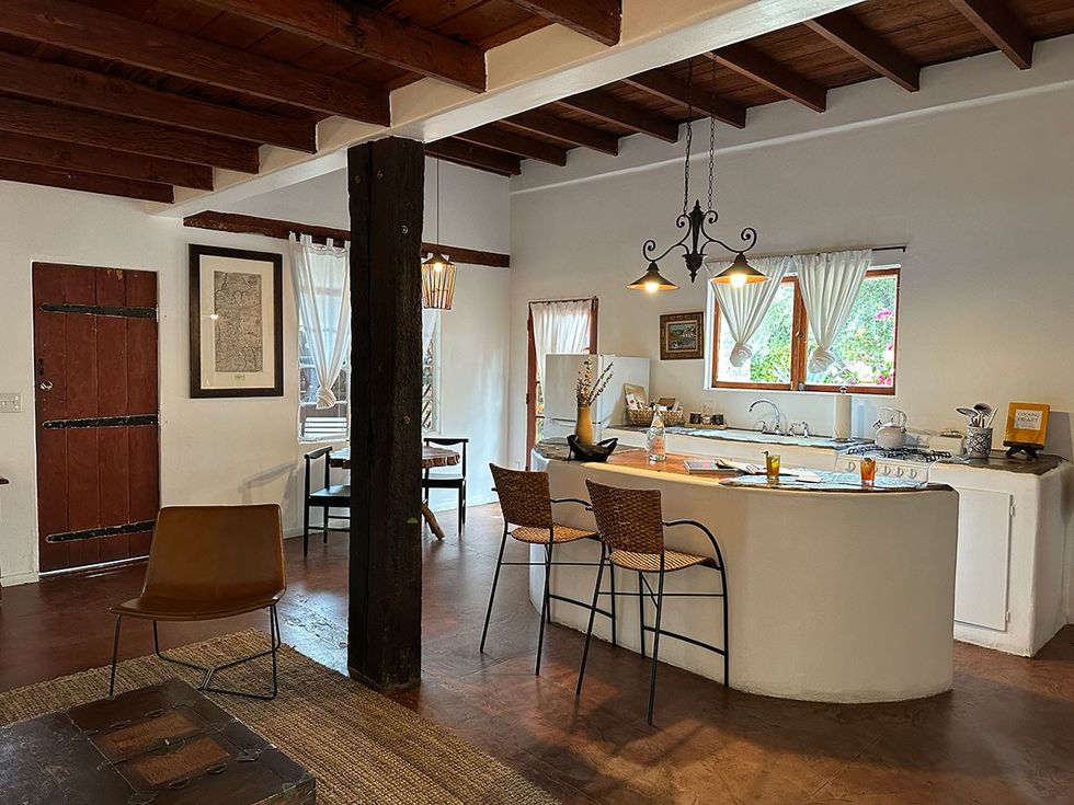 Inside the Paxos Suite at Korakia Pensione