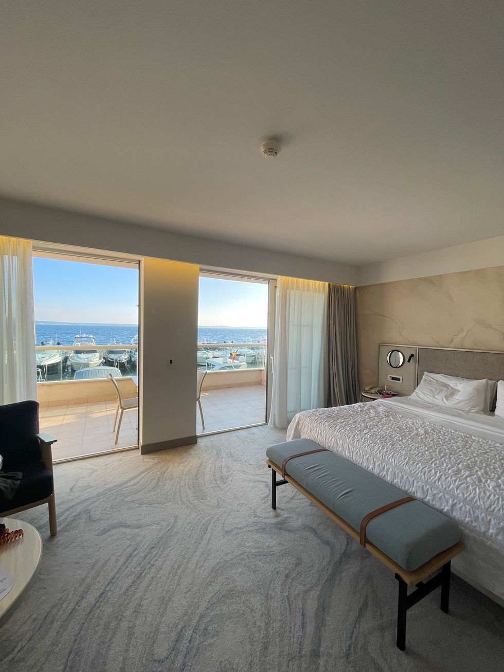 Interior of Guest Room in Le Meridien Lav in Split Croatia