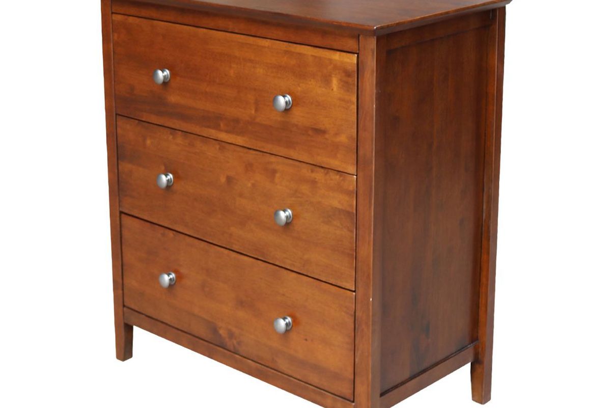 international concepts 3 drawers chest