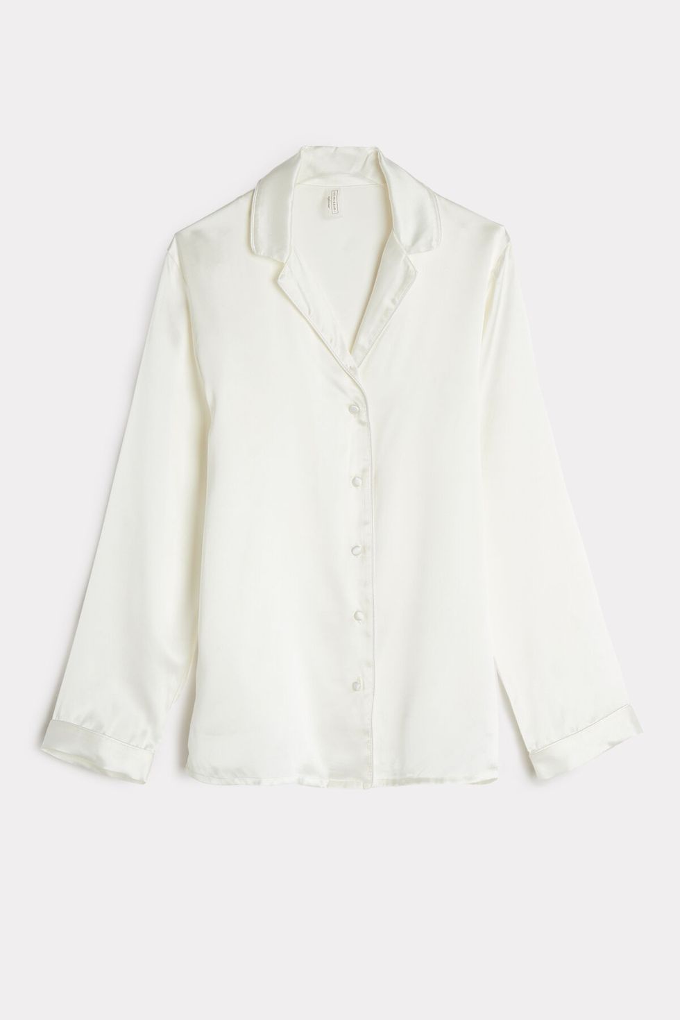 Intimissimi Mannish-Cut Jacket in Silk Satin