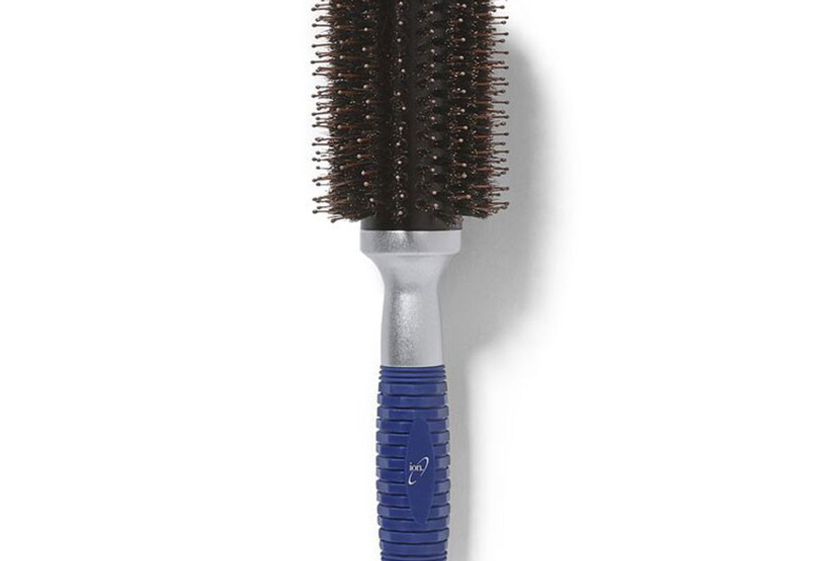 ion ceramic round boar bristle brush medium