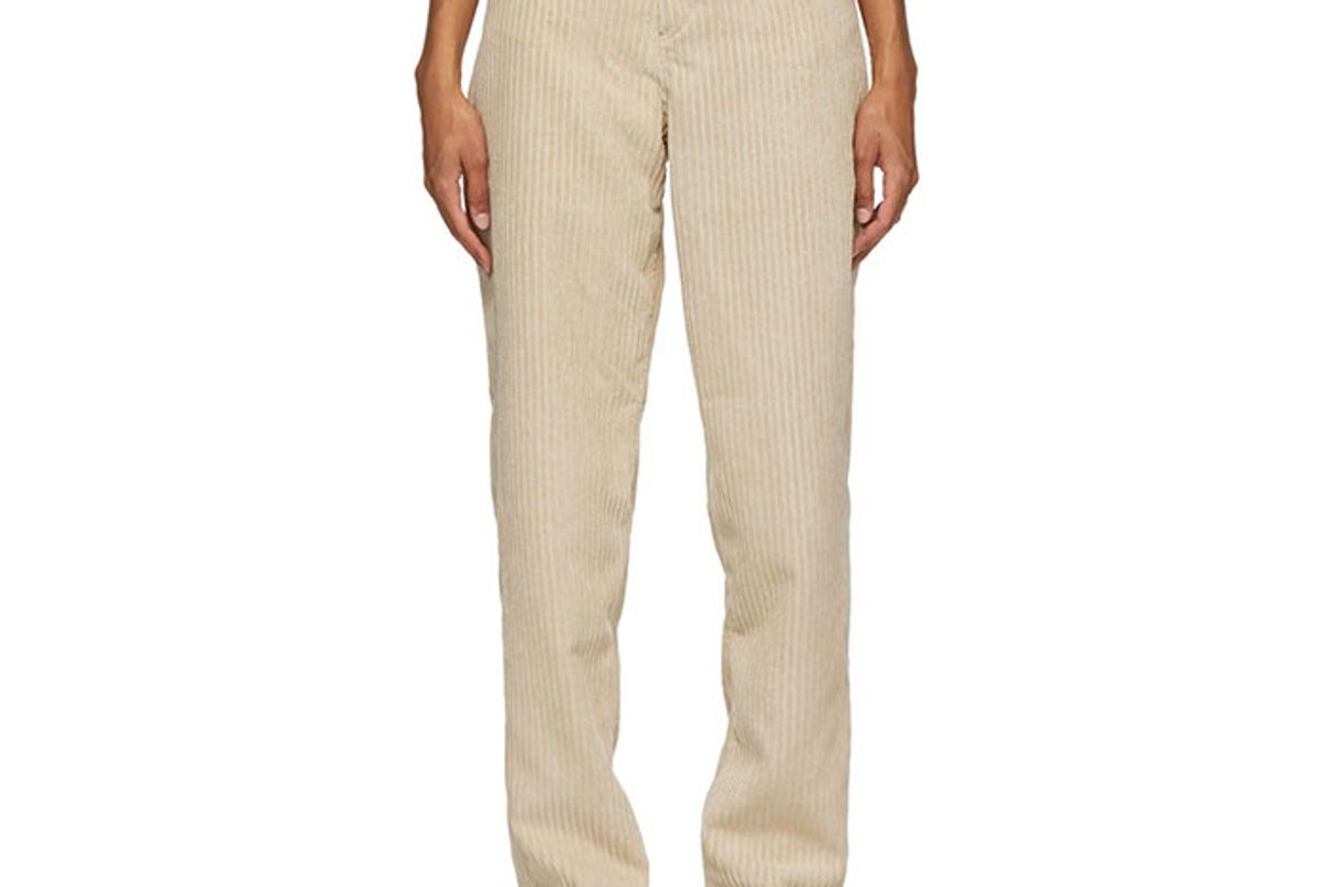 isabel marant etoile corduroy decorsy trousers