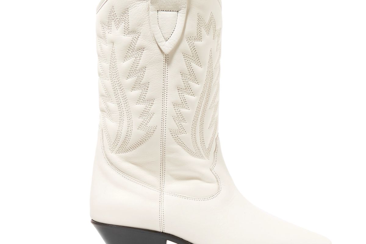 Étoile Dallin Embroidered Leather Boots