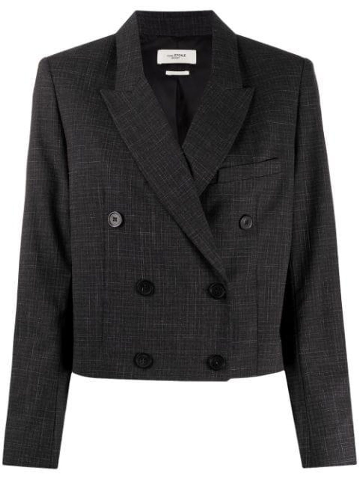 isabel marant etoile lisby cropped blazer