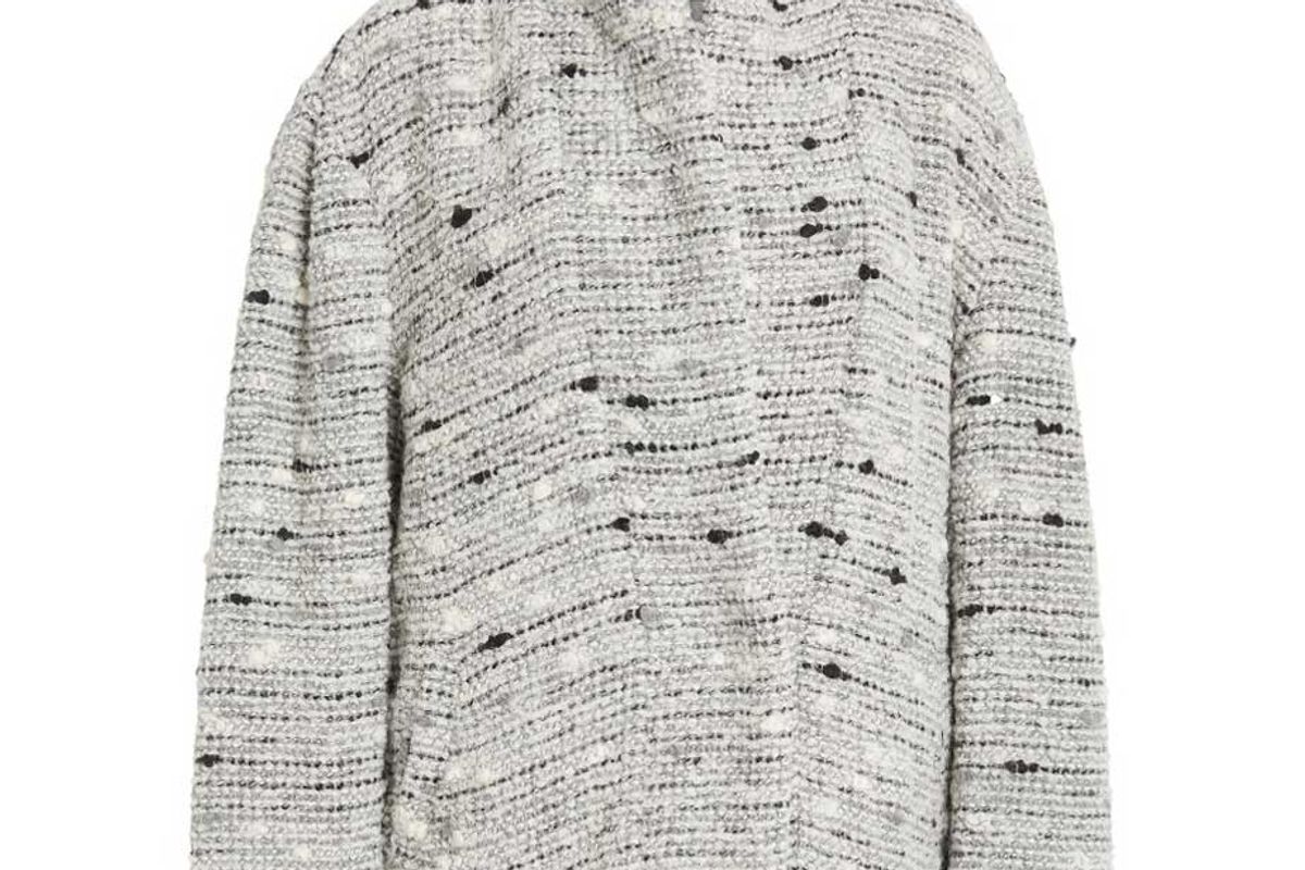 isabel marant fantasy belted tweed jacket