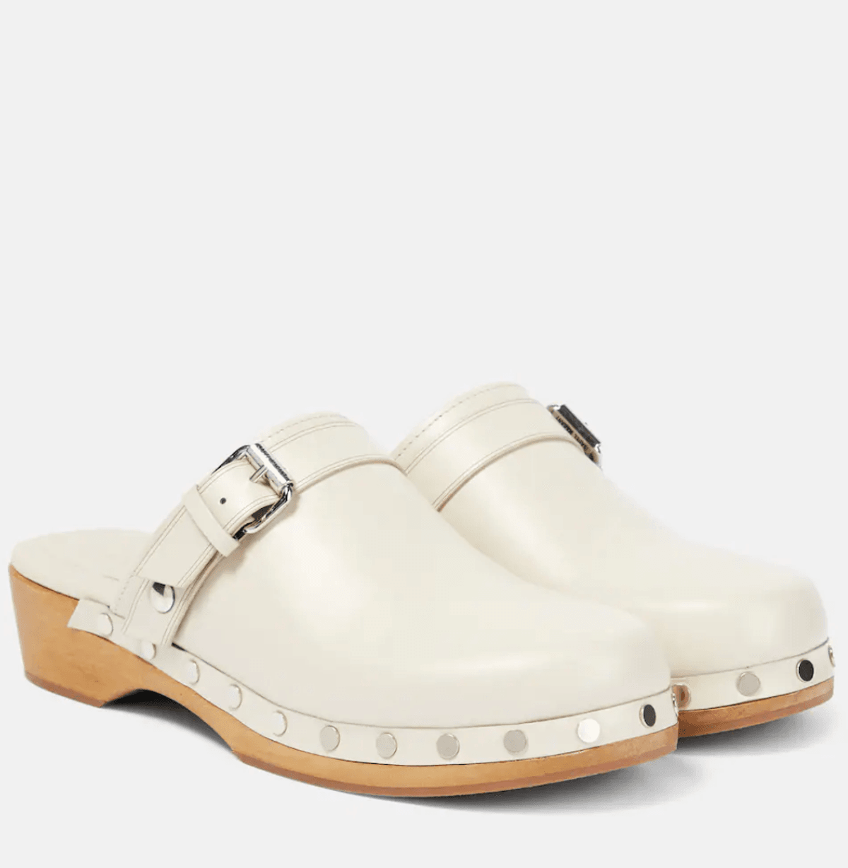 isabel marant leather clogs