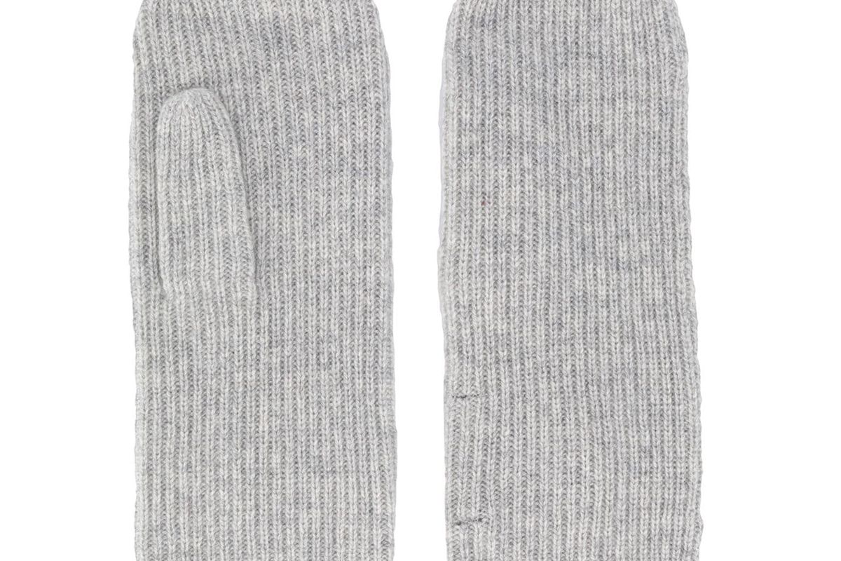 isabel marant ribbed knitted mitts