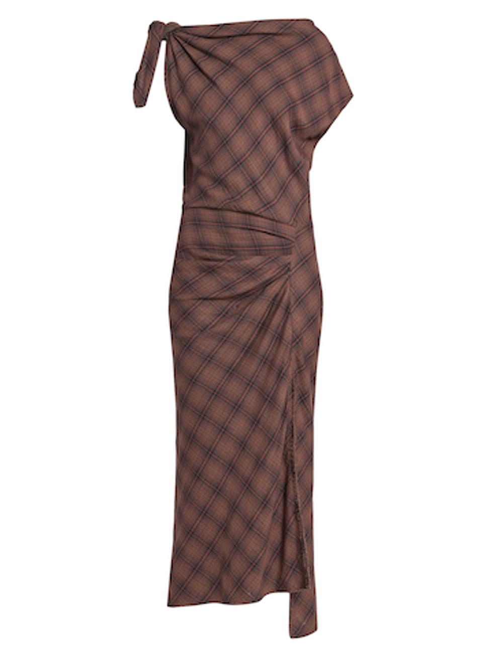 Isabel Marant \u00c9toile Naerys Checked Maxi Dress