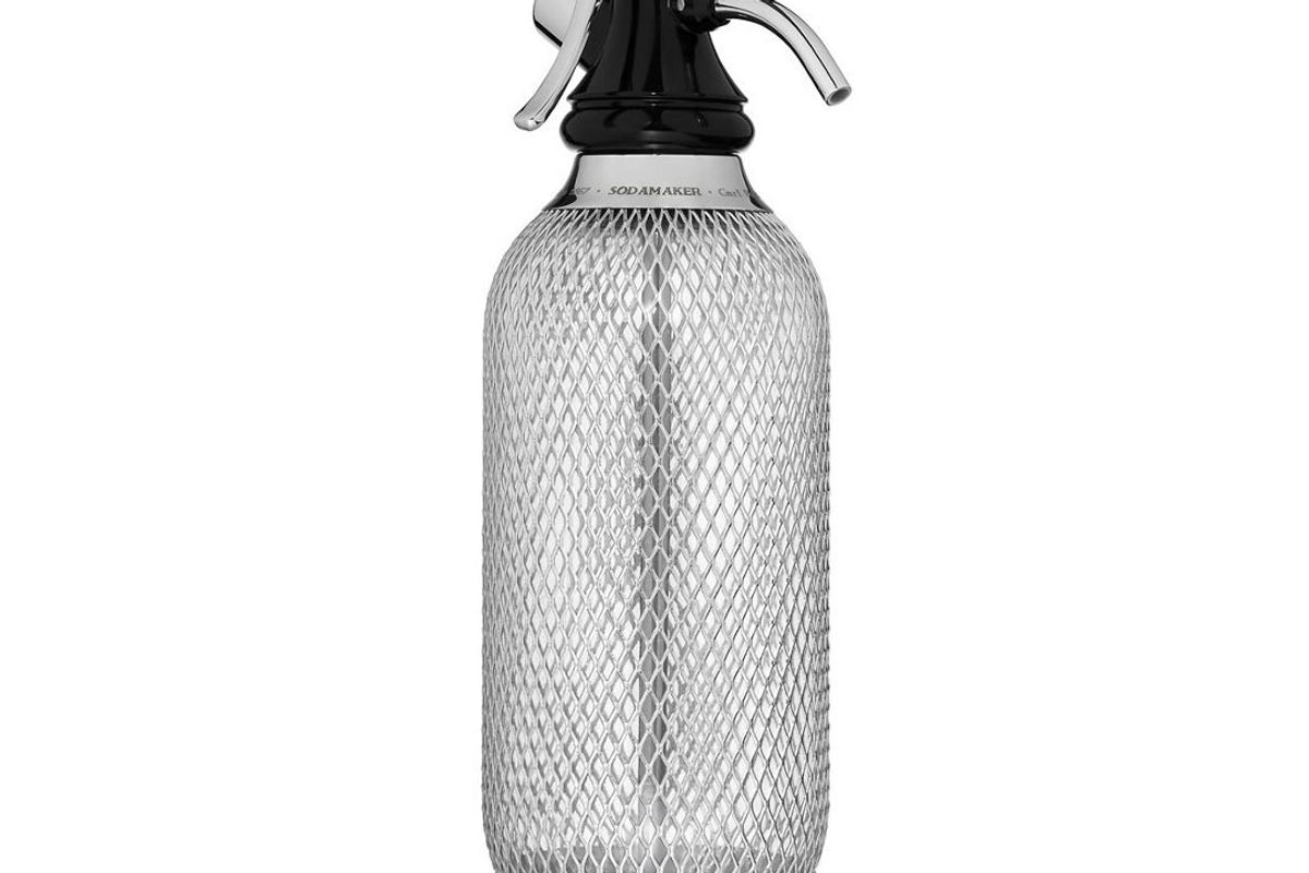 isi soda maker classic mesh 1 quarter soda siphon bottle