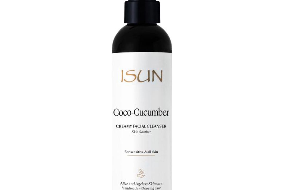 isun coco cucumber creamy facial cleanser