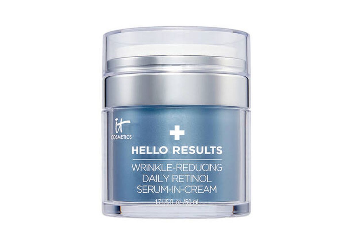 it cosmetics hello results wrinkle reducing daily retinol serum in cream