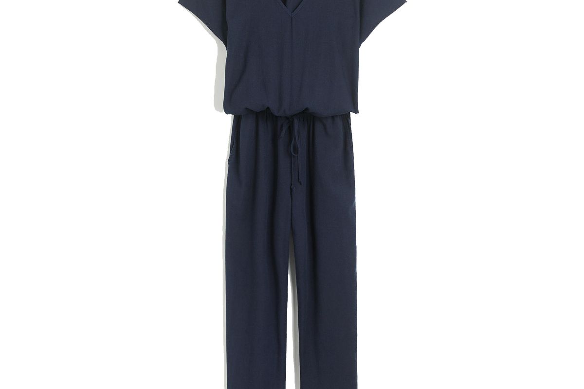 Relaxed Jumpsuit in Tencel-Linen