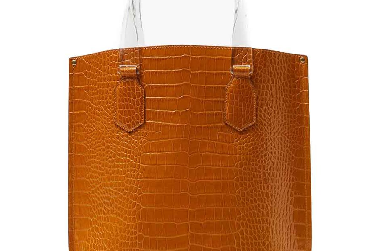 Mini Aubock Shopper in Camel