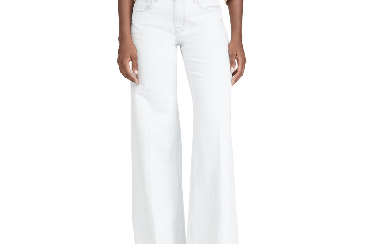 j brand evytte mid rise wide leg jeans