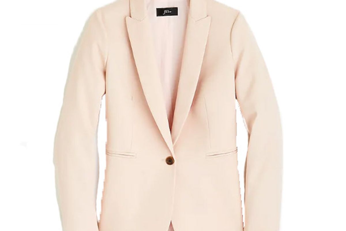 j crew parke blazer in bistretch cotton