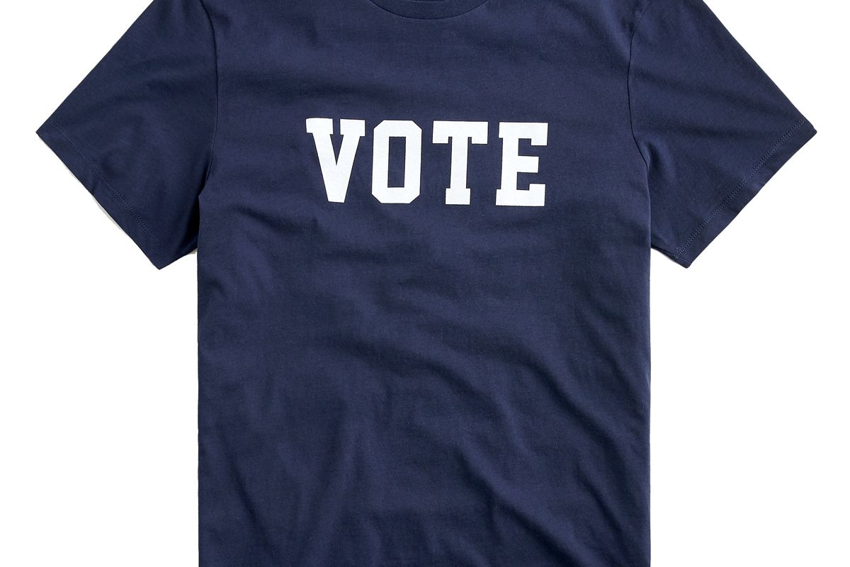 j.crew vote t-shirt