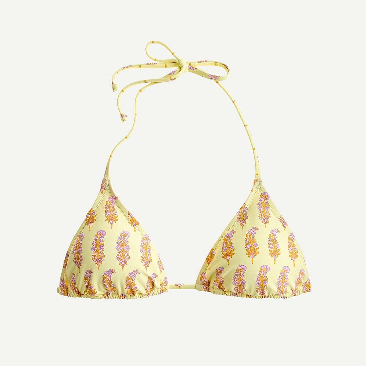 j crew x sz blockprints string bikini top