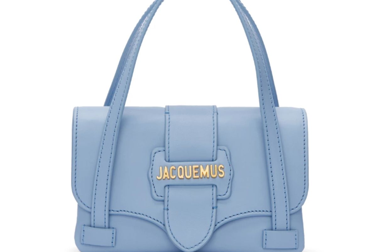 jacquemus blue le minho bag