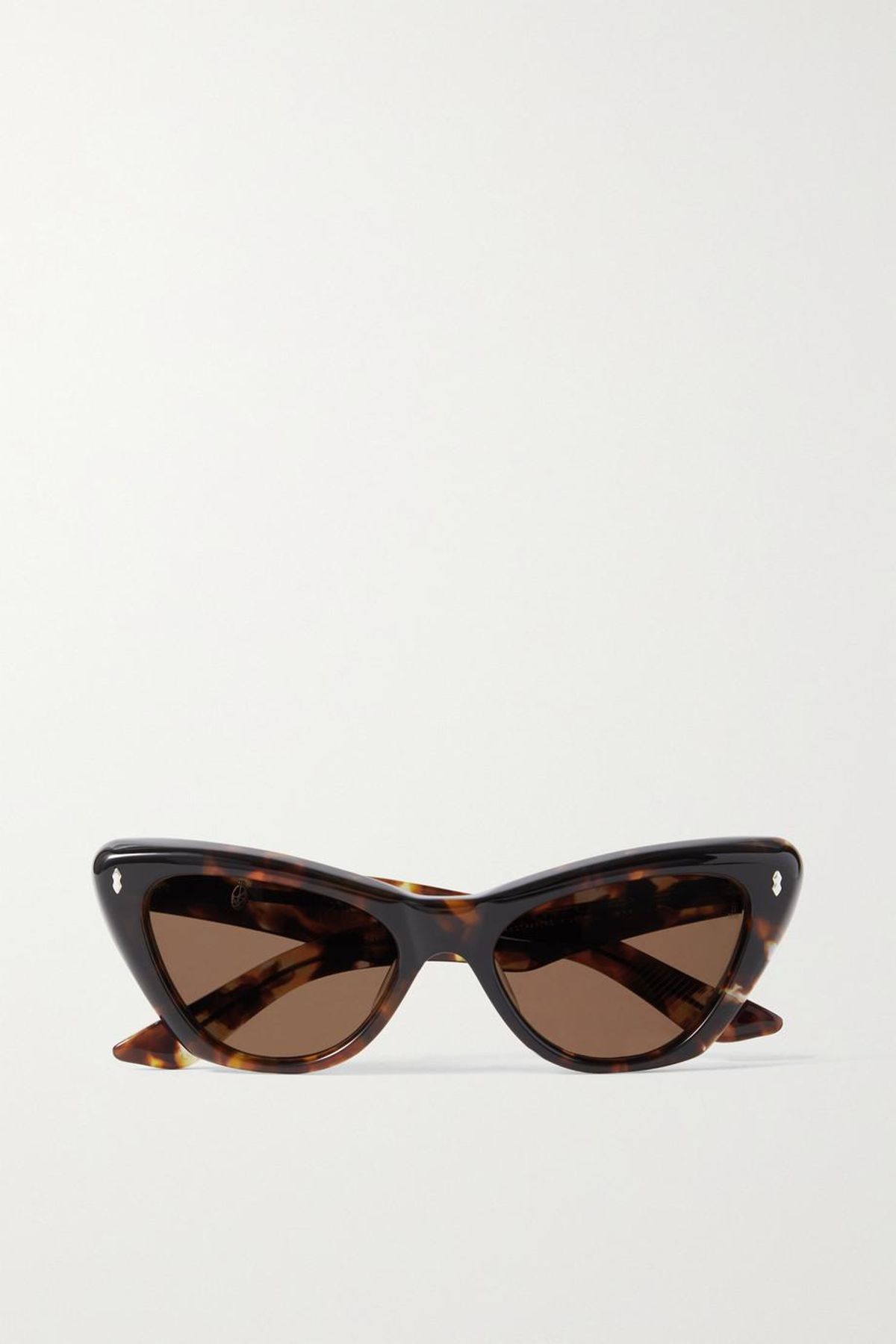 jacques marie mage kelly cat eye tortoiseshell acetate sunglasses