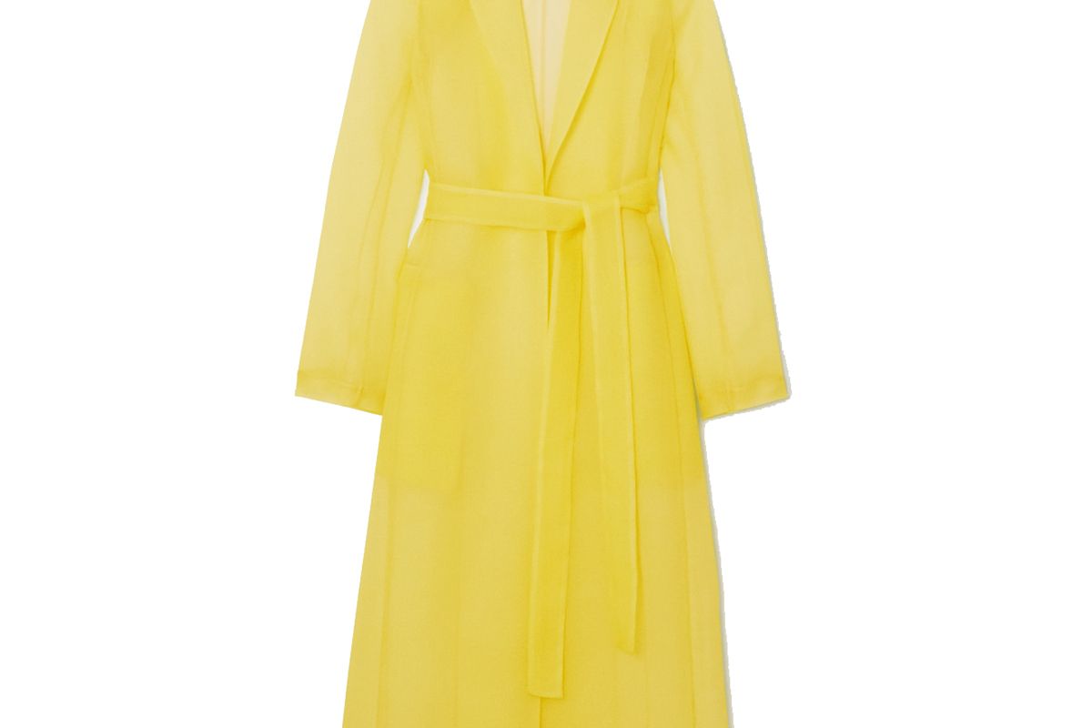 jason wu collection crinkled organza coat