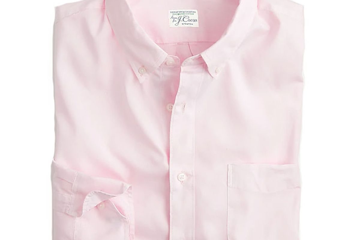 jcrew slim stretch secret wash shirt