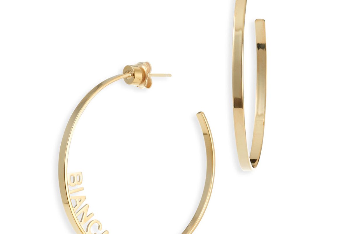 jennifer zeuner ciara personalized hoop earrings
