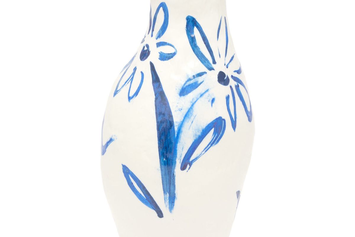 jessica hans floral porcelain vase