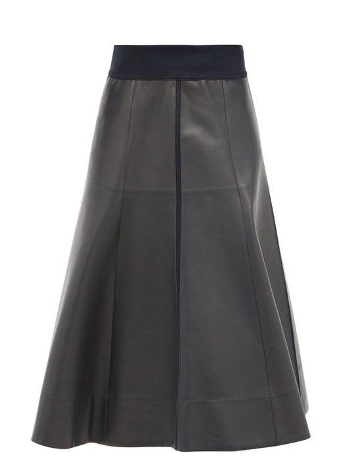 jil sander midi skirt