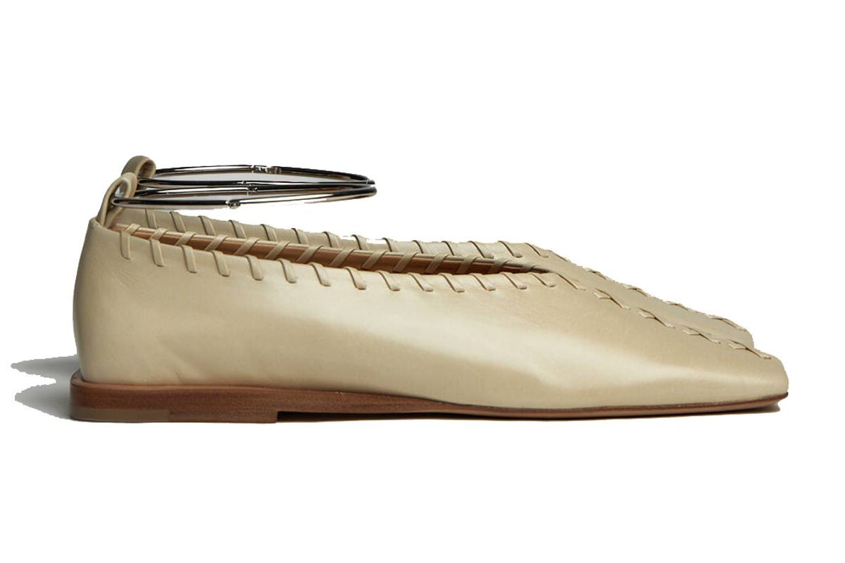 jil sander whip stitch flat