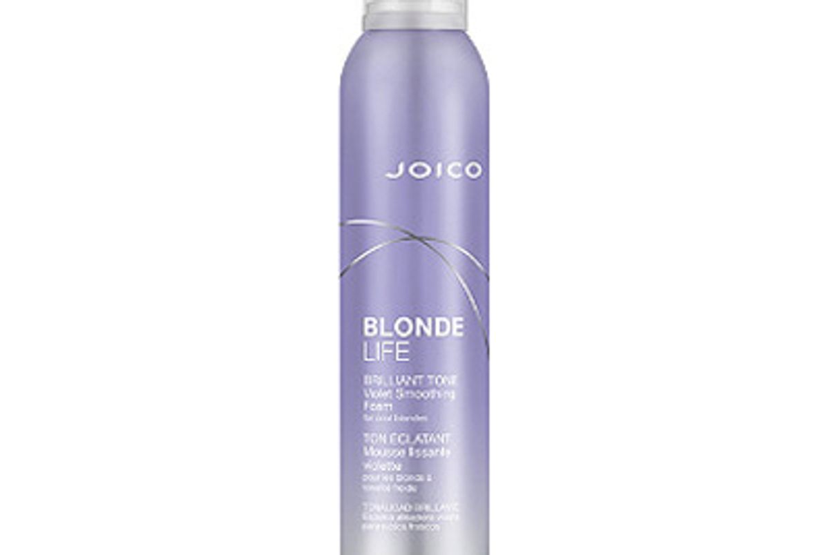 joico blonde life brilliant tone violet smoothing foam