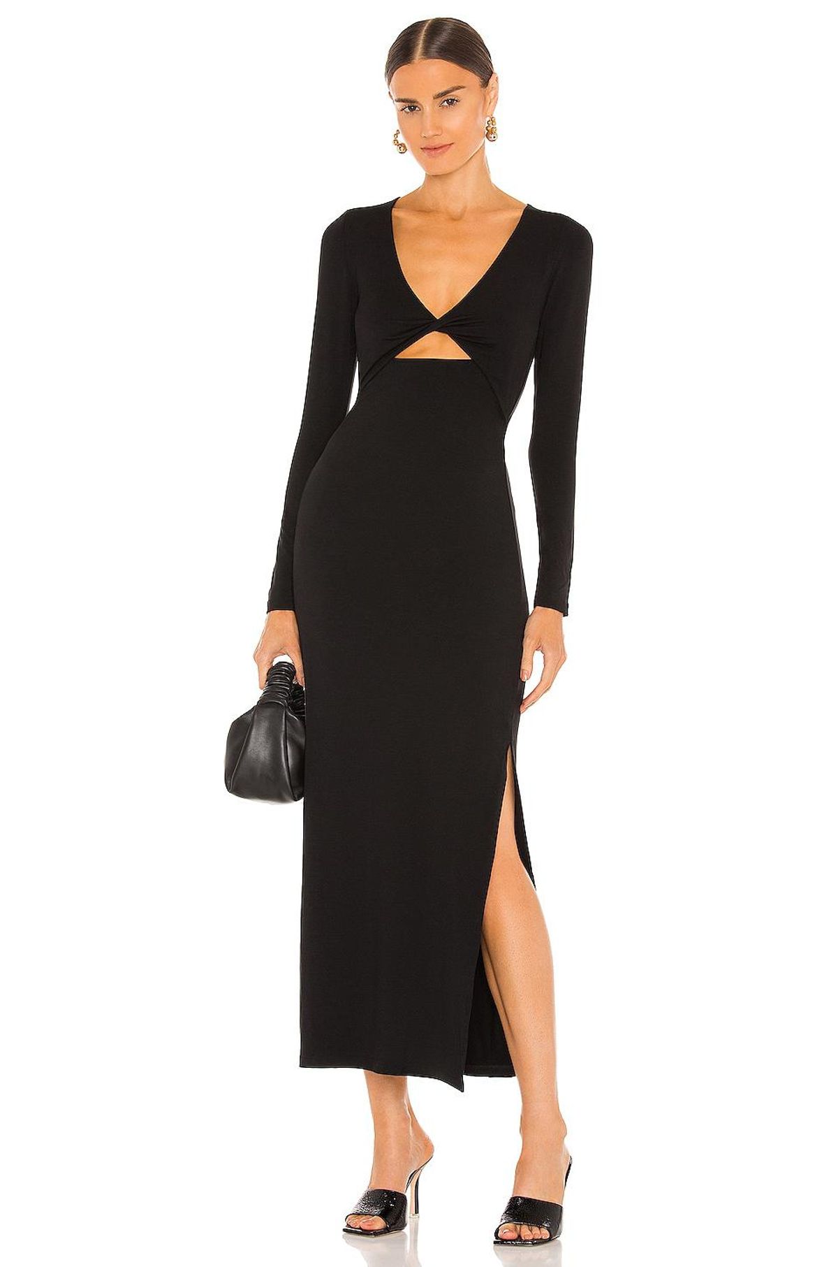 jonathan simkhai alana ruched dress