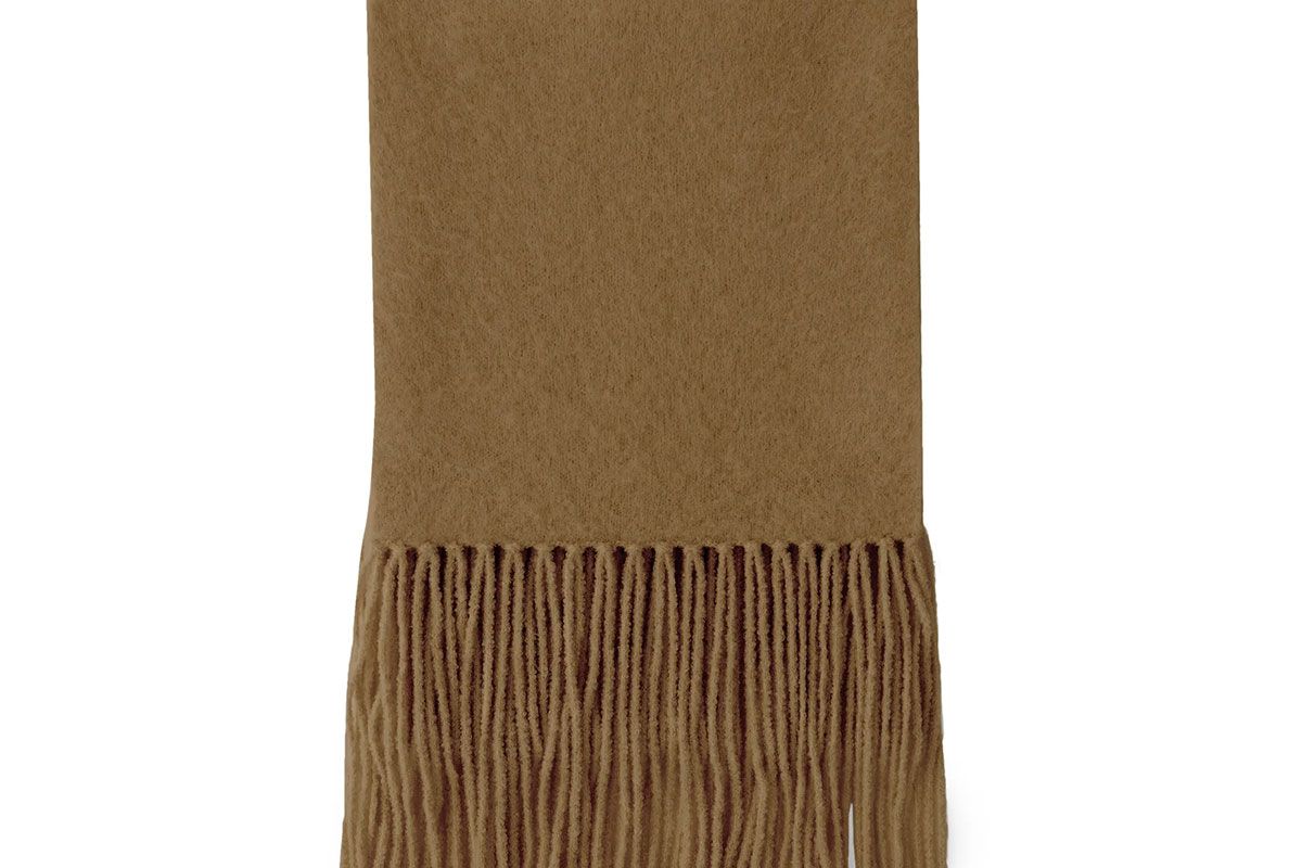 joseph alpaca blend fringed scarf