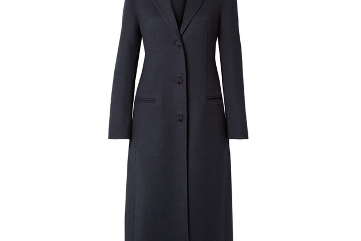 joseph archi brushed wool and silk blend coat