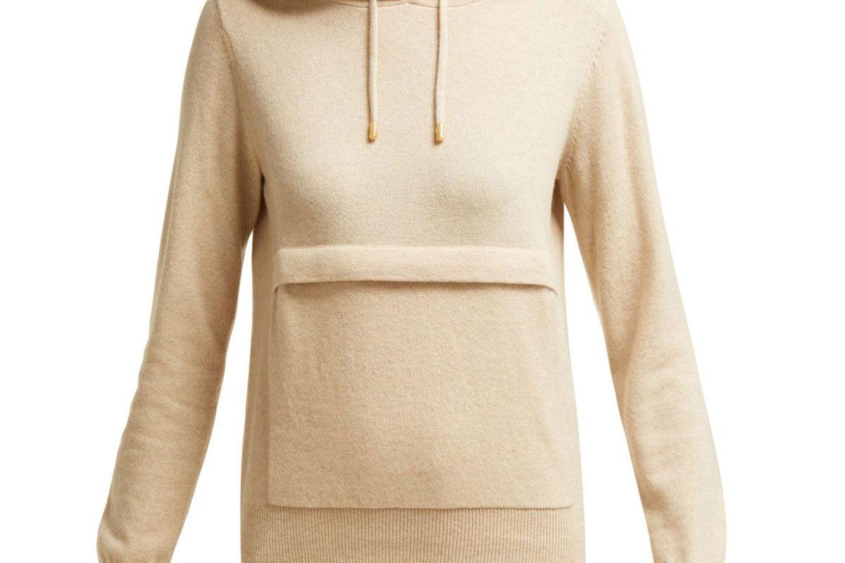 joseph mongolian cashmere hooded sweater