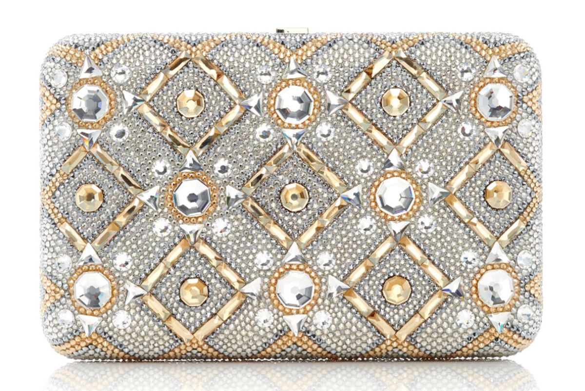 judith leiber couture starbright seamless clutch
