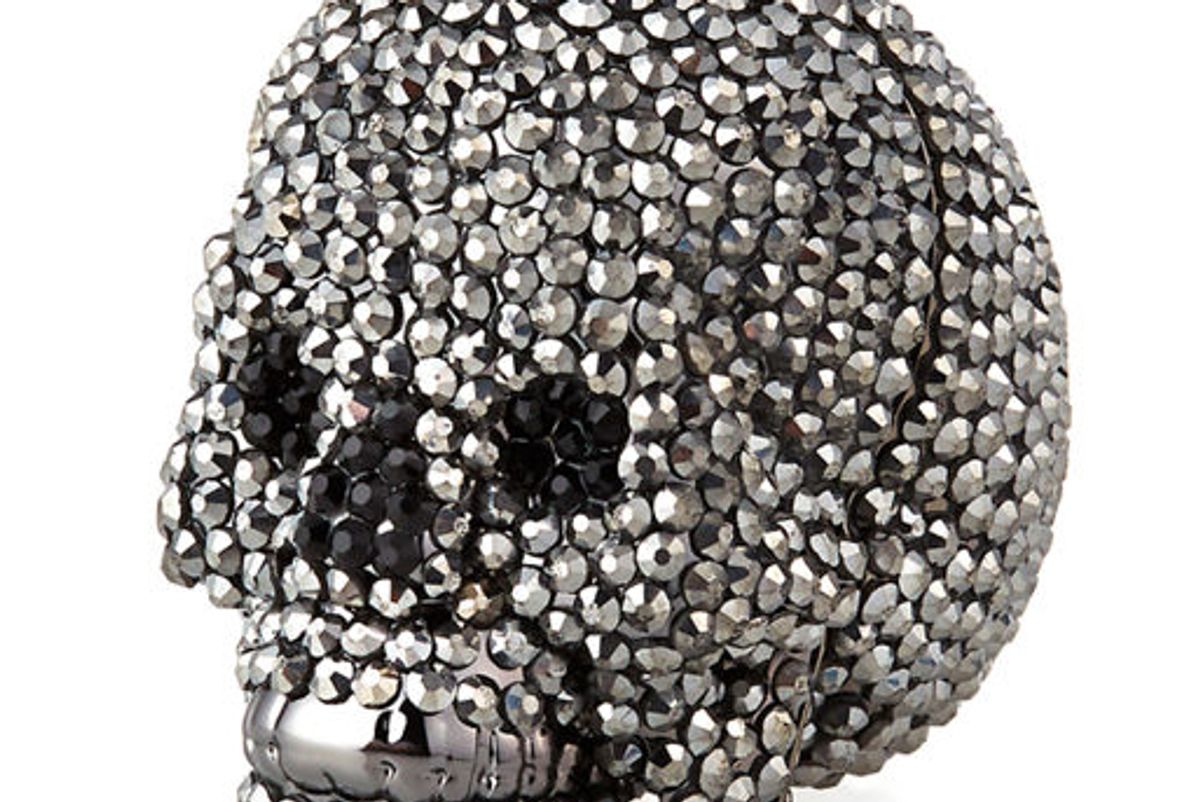 judith leiber skull beaded crystal pillbox