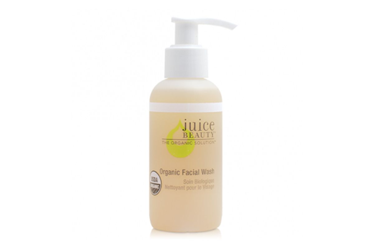 juice beauty organic facial wash